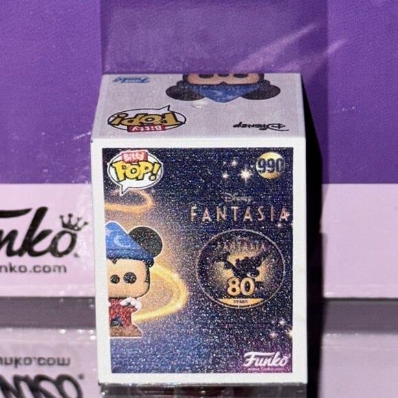 Funko: Sorcerer Mickey #990 Bitty Pop! from Disney Mickey & Friends Series - Picture 3 of 9